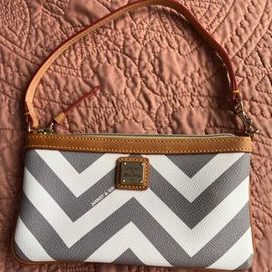 Dooney and Bourke Chevron Wristlet